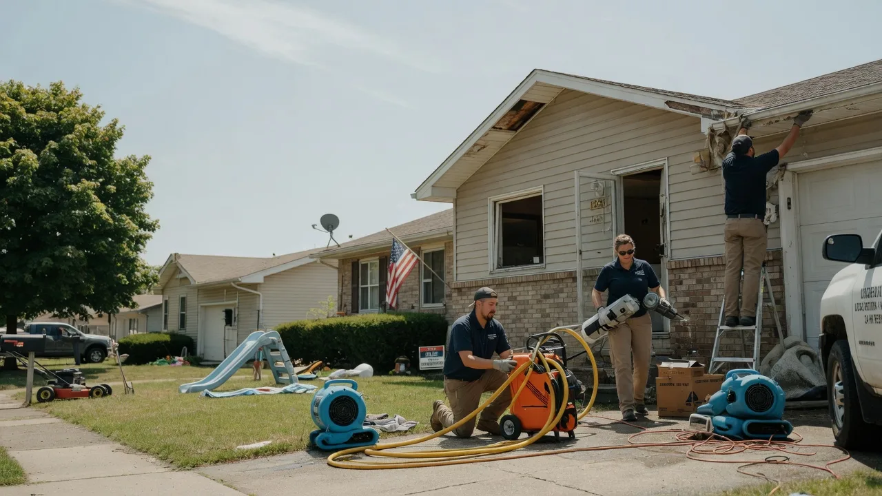 Water Damage Restoration in New Roads, LA near me